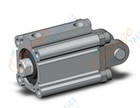 SMC CDQ2D32TF-25DZ cylinder, CQ2-Z COMPACT CYLINDER
