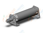 SMC CG1LA50-125Z cylinder, CG/CG3 ROUND BODY CYLINDER