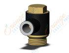SMC KQ2V08-U03A-X35 fitting, uni male elbow, KQ2(UNI) ONE TOUCH UNIFIT (sold in packages of 10; price is per piece)