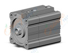 SMC CDLQA80-30D-B-M9PAVL3 cyl, compact w/lock sw capable, CLQ COMPACT LOCK CYLINDER