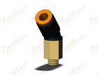 SMC KQ2K03-32A-X35 fitting, 45 deg male elbow, KQ2 FITTING (sold in packages of 10; price is per piece)