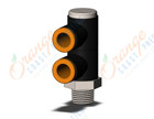 SMC KQ2VD07-34NS-X35 fitting, dble uni male elbow, KQ2 FITTING (sold in packages of 10; price is per piece)