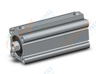 SMC CDQ2A32-75DFZ cylinder, CQ2-Z COMPACT CYLINDER