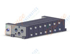 SMC VV5FS4-01CD-071-03N mfld, w/connector, vfs4000, VV*FS* MANIFOLD VFS SERIES
