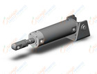 SMC CDG1DN40TF-75Z-NV cylinder, CG/CG3 ROUND BODY CYLINDER