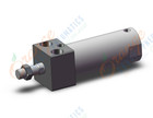 SMC CG1RN40-50Z cylinder, CG/CG3 ROUND BODY CYLINDER