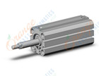 SMC NCDQ8B075-100TM-M9BWL cylinder, NCQ8 COMPACT CYLINDER