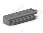 SMC MXQ20A-75ZB3 cyl, high precision, guide, MXQ GUIDED CYLINDER