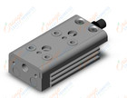SMC MXQ12B-10ZE cyl, high precision, guide, MXQ GUIDED CYLINDER