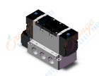 SMC VFR6100-4FZ-10T valve sgl plug-in base mt, VFS6000 SOL VALVE 4/5 PORT