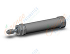 SMC CJ2KB16-30SRZ base cylinder, CJ2 ROUND BODY CYLINDER