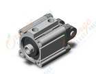 SMC NCDQ2D40-15DZ-M9PM cylinder, NCQ2-Z COMPACT CYLINDER