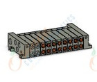 SMC VV5Q41-10C10SD0 mfld, plug-in, vq4000, VV5Q41 MFLD, VQ4000 4/5-PORT
