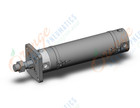 SMC CDG1KFN50-150Z-A93 cylinder, CG/CG3 ROUND BODY CYLINDER