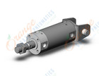 SMC CDG1DA40-25Z cylinder, CG/CG3 ROUND BODY CYLINDER