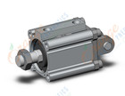SMC CDQ2D40-20DMZ-M9B cylinder, CQ2-Z COMPACT CYLINDER