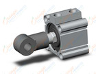 SMC CDQ2B50TN-10DMZ-LV cylinder, compact, CQ2-Z COMPACT CYLINDER
