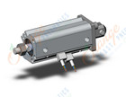 SMC CDQ2D16-30DMZ-M9BVL cylinder, CQ2-Z COMPACT CYLINDER