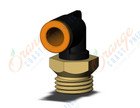 SMC KQ2L07-U02A-X35 fitting, male elbow, KQ2(UNI) ONE TOUCH UNIFIT (sold in packages of 10; price is per piece)