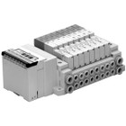 SMC SS5V2-10S3R1D-06B-C6 mfld, plug-in w/si unit, SS5V2 MANIFOLD SV2000