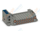 SMC SS5V2-W10S1A3ND-08BS-N7 mfld, plug-in, SS5V2 MANIFOLD SV2000