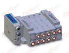 SMC SS5V3-W10S1A3ND-04BS-N9 mfld, plug-in, SS5V3 MANIFOLD SV3000