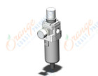 SMC AW40-F04DG-2-B filter regulator, AW MASS PRO