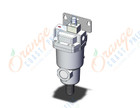 SMC AFF4C-02BD-T main line filter, AFF MAIN LINE FILTER