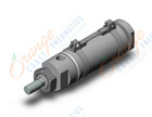 SMC NCDMB150-0200C-A93L cylinder, NCM ROUND BODY CYLINDER