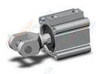 SMC CDQ2A40TN-15DMZ-W cylinder, compact, CQ2-Z COMPACT CYLINDER