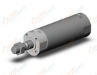 SMC CG1ZA50-75Z base cylinder, CG/CG3 ROUND BODY CYLINDER