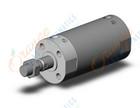 SMC CG1ZA63-50Z-XB6 cylinder, CG/CG3 ROUND BODY CYLINDER