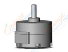 SMC CRB2BS20-180SEZ actuator, rotary, vane type, CRB1BW ROTARY ACTUATOR