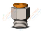 SMC KQ2H03-U01N1 fitting, male connector, KQ2(UNI) ONE TOUCH UNIFIT (sold in packages of 10; price is per piece)