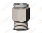 SMC KQ2H04-U01N1 fitting, male connector, KQ2(UNI) ONE TOUCH UNIFIT (sold in packages of 10; price is per piece)