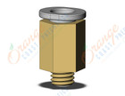 SMC KQ2H06-M6A1 fitting, male connector, KQ2 FITTING (sold in packages of 10; price is per piece)