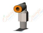 SMC KQ2L03-33NS1 fitting, male elbow, KQ2 FITTING (sold in packages of 10; price is per piece)