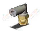 SMC KQ2L04-01AS1 fitting, male elbow, KQ2 FITTING (sold in packages of 10; price is per piece)
