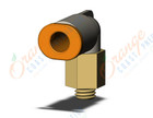 SMC KQ2L05-32A1 fitting, male elbow, KQ2 FITTING (sold in packages of 10; price is per piece)