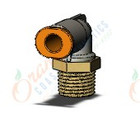 SMC KQ2L05-34AS1 fitting, male elbow, KQ2 FITTING (sold in packages of 10; price is per piece)