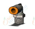 SMC KQ2L05-34NS1 fitting, male elbow, KQ2 FITTING (sold in packages of 10; price is per piece)