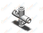 SMC KQ2TW04-00A1 fitting, union cross, KQ2 FITTING (sold in packages of 10; price is per piece)