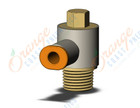 SMC KQ2V03-34AS1 fitting, male universal elbow, KQ2 FITTING (sold in packages of 10; price is per piece)
