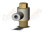 SMC KQ2V04-01AS1 fitting, male universal elbow, KQ2 FITTING (sold in packages of 10; price is per piece)
