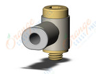 SMC KQ2VS04-M5A1 fitting, hex hd uni male elbo, KQ2 FITTING (sold in packages of 10; price is per piece)