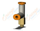 SMC KQ2Y01-32A1 fitting, male run tee, KQ2 FITTING (sold in packages of 10; price is per piece)