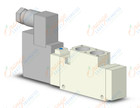 SMC VQZ3121B-5YZ1-02T valve, body ported, din (dc), VQZ3000 VALVE, SOL 4/5-PORT