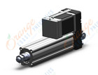 SMC LEY40A-100MD-S56N5D rod type electric actuator, ELECTRIC ACTUATOR