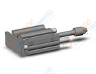 SMC MGPL80TN-125BZ-XC8 mgp-z cylinder, GUIDED CYLINDER