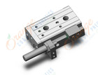 SMC MXQR8L-20JS-M9BL "cyl, GUIDED CYLINDER